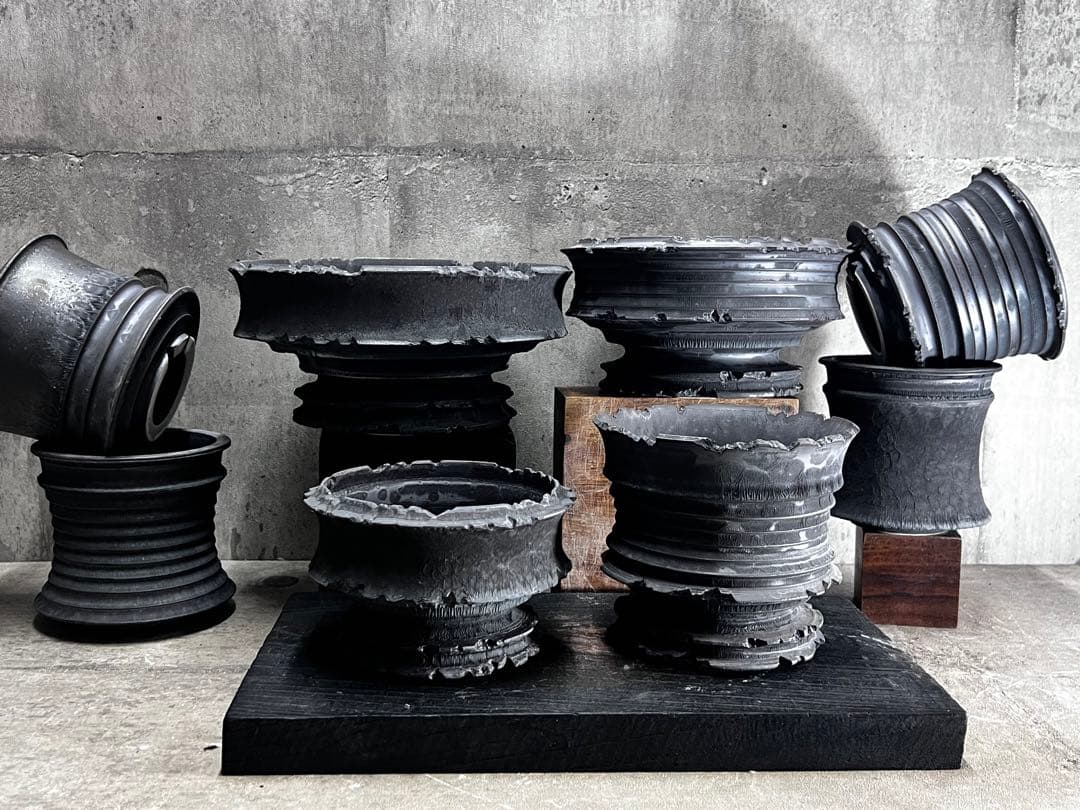 手作植木鉢   検（ 塊根植物 グラキリス パキプス アガベ)