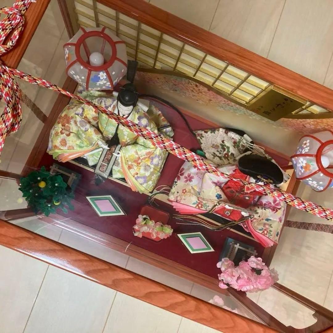 雛人形 ガラスケース