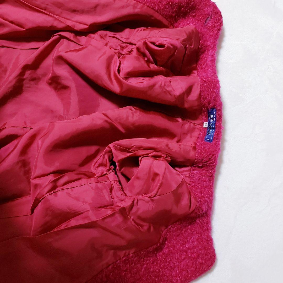 M'S GRACY ロングコート　モヘヤアルパカプードルコート　エムズグレイシー