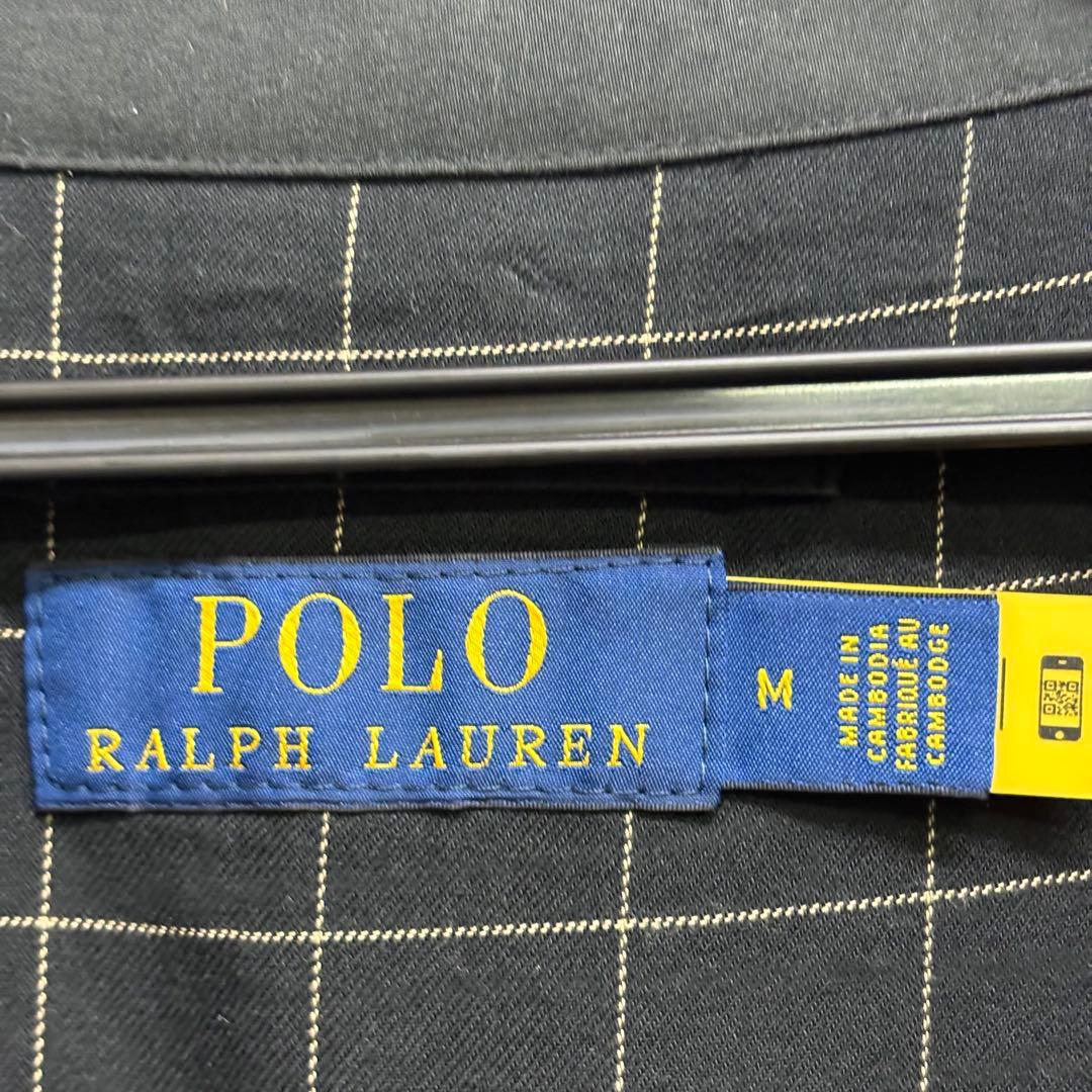 極美品　Polo Ralph Lauren スイングトップ　ブラックジャンパー