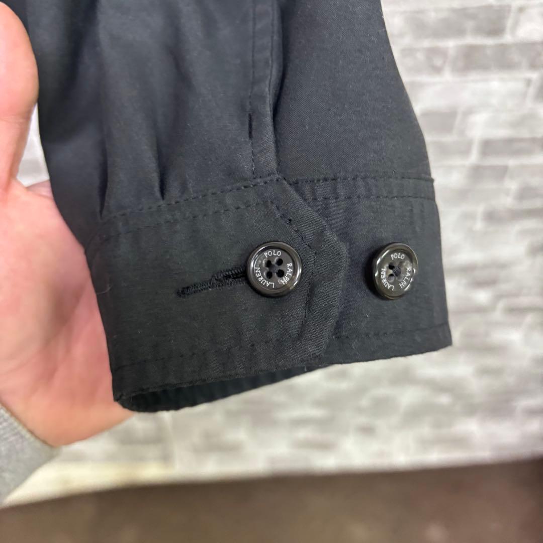 極美品　Polo Ralph Lauren スイングトップ　ブラックジャンパー