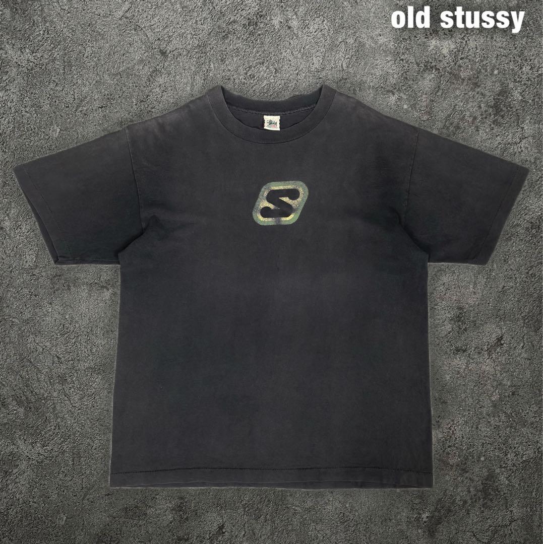 old stussy 90s ビンテージ Sロゴ Tシャツ オールドステューシー