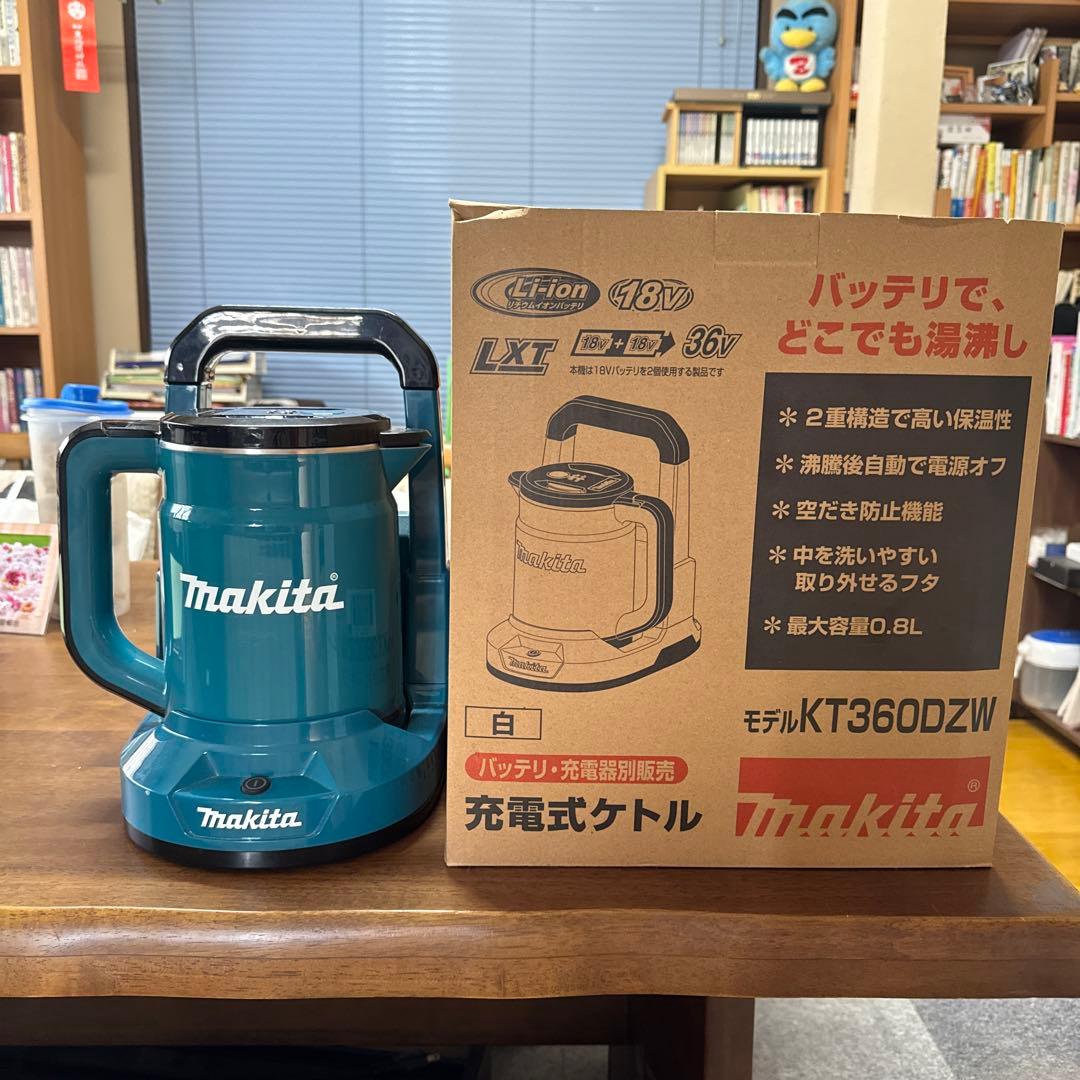 Makita 充電式電気ケトル KT360DZW