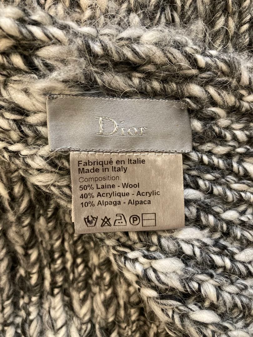 ディオールオム ロングマフラー／DIOR HOMME ニット 2007AW