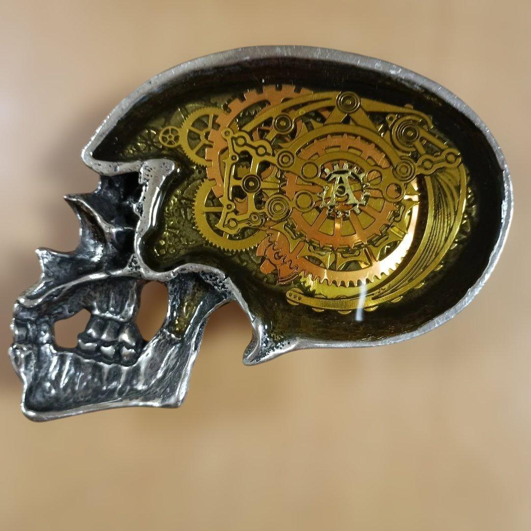 スカルベルトバックルAlchemy Gothic社Anima Machinato