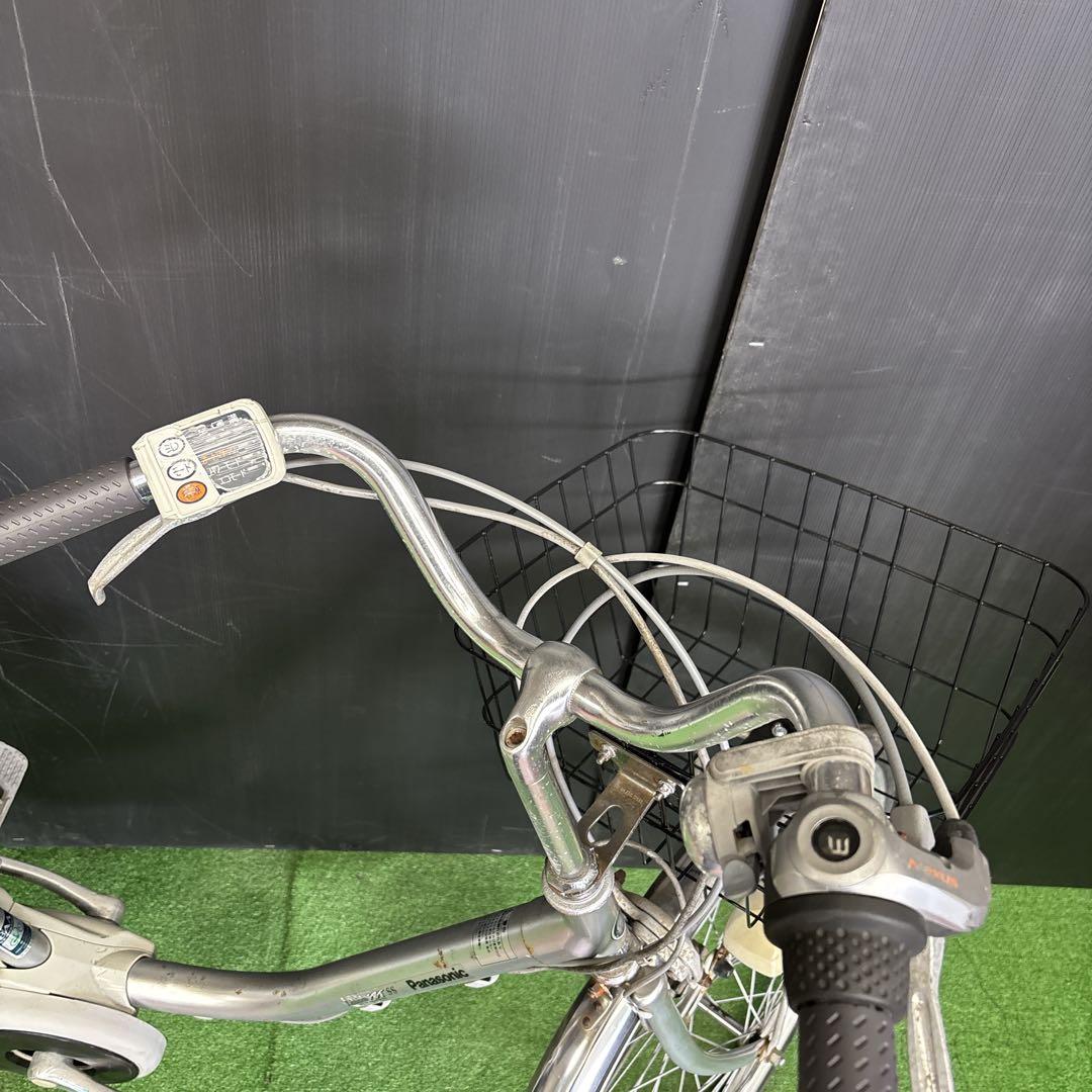 電動自転車 Panasonic Lithium vivi SS シルバー　63★