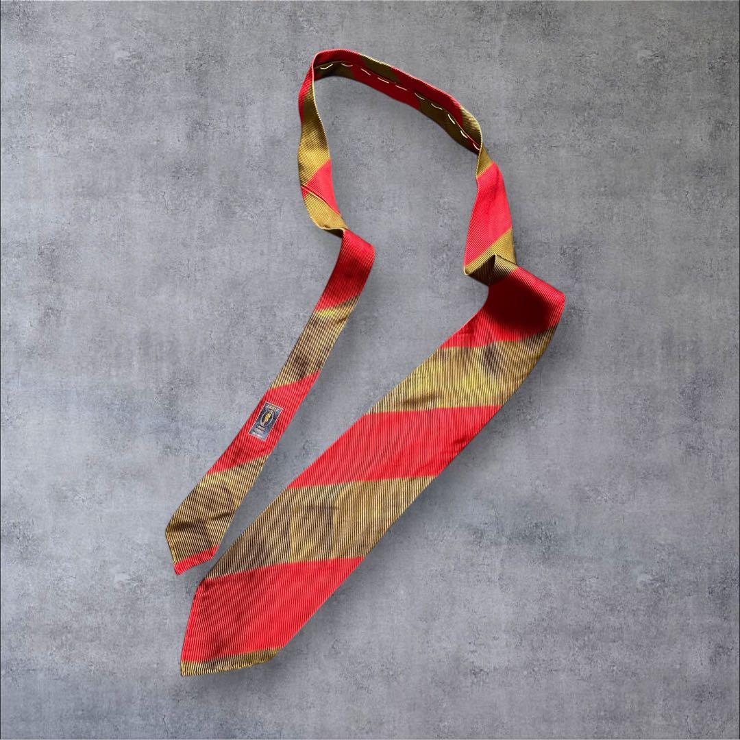 ARNYS ネクタイ tie ゴールド レッド