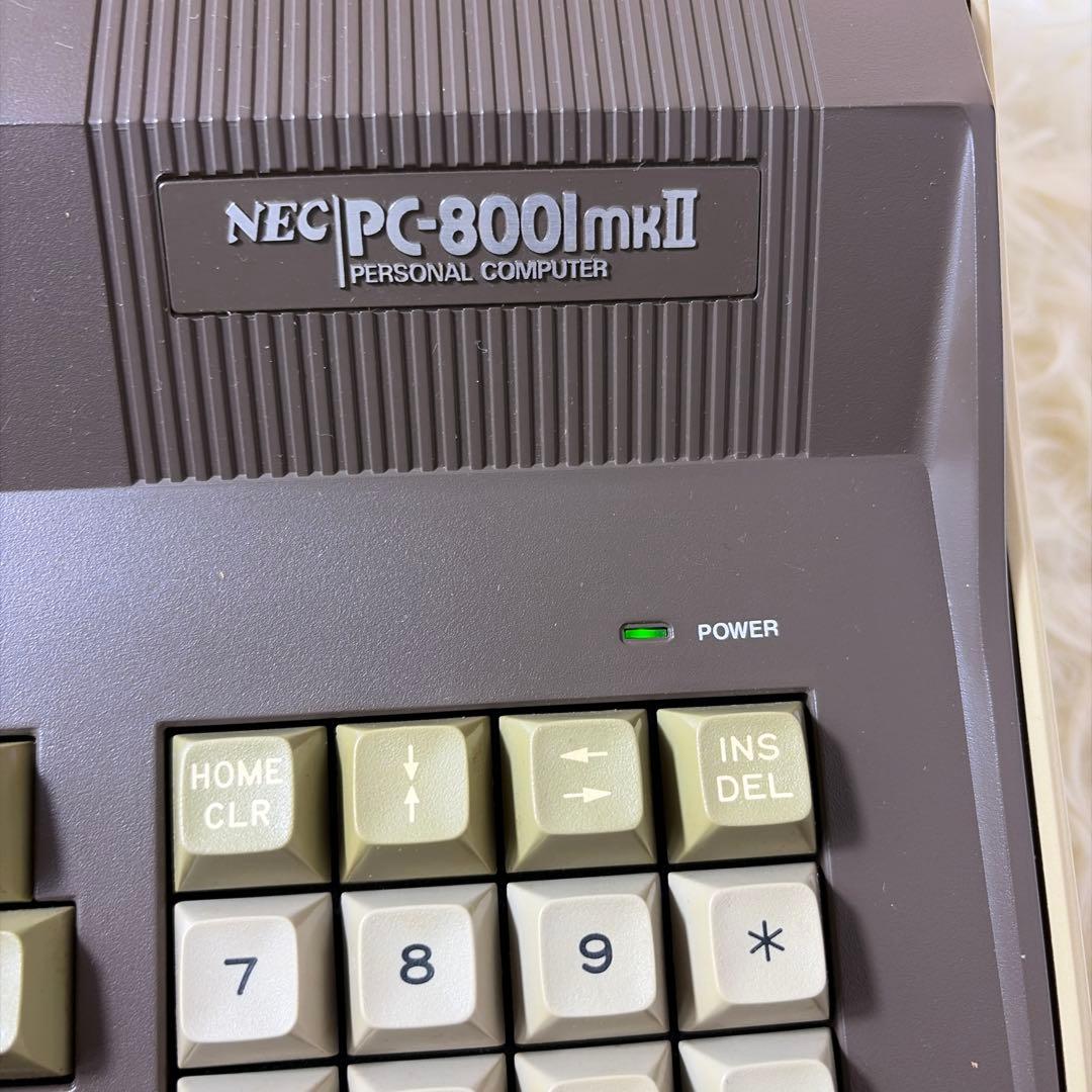 【希少】NEC pc-8001mkⅡ mk2 パーソナルコンピュータ　元箱付
