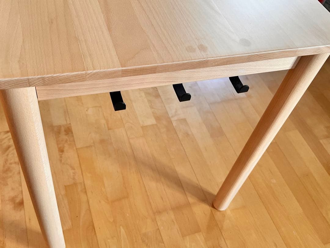 無印良品　ブナ材デスク　幅120cm