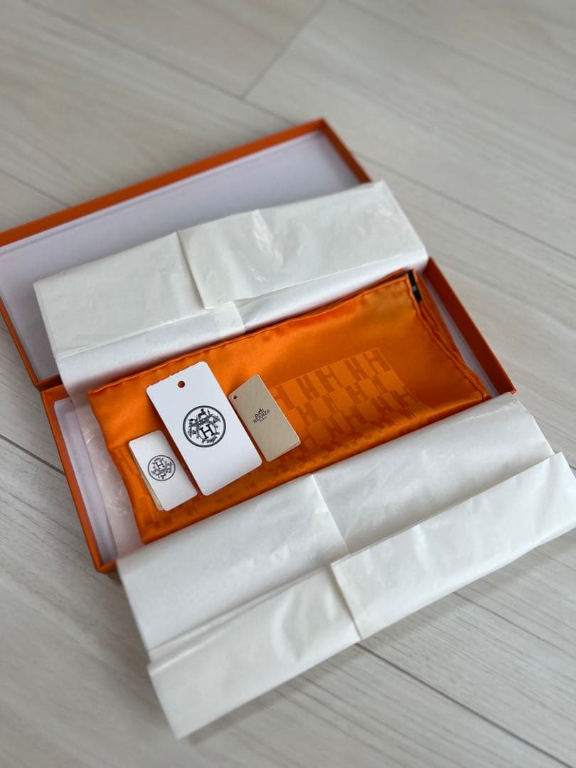 【くすのき資産総研】HERMES エルメスポケットチーフ