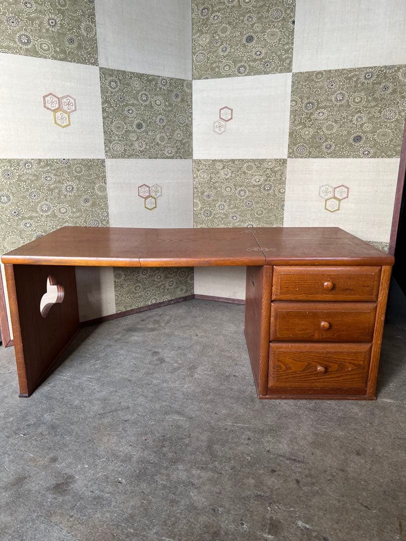 片袖机 折りたたみ文机 レトロ家具 アンティーク 時代家具