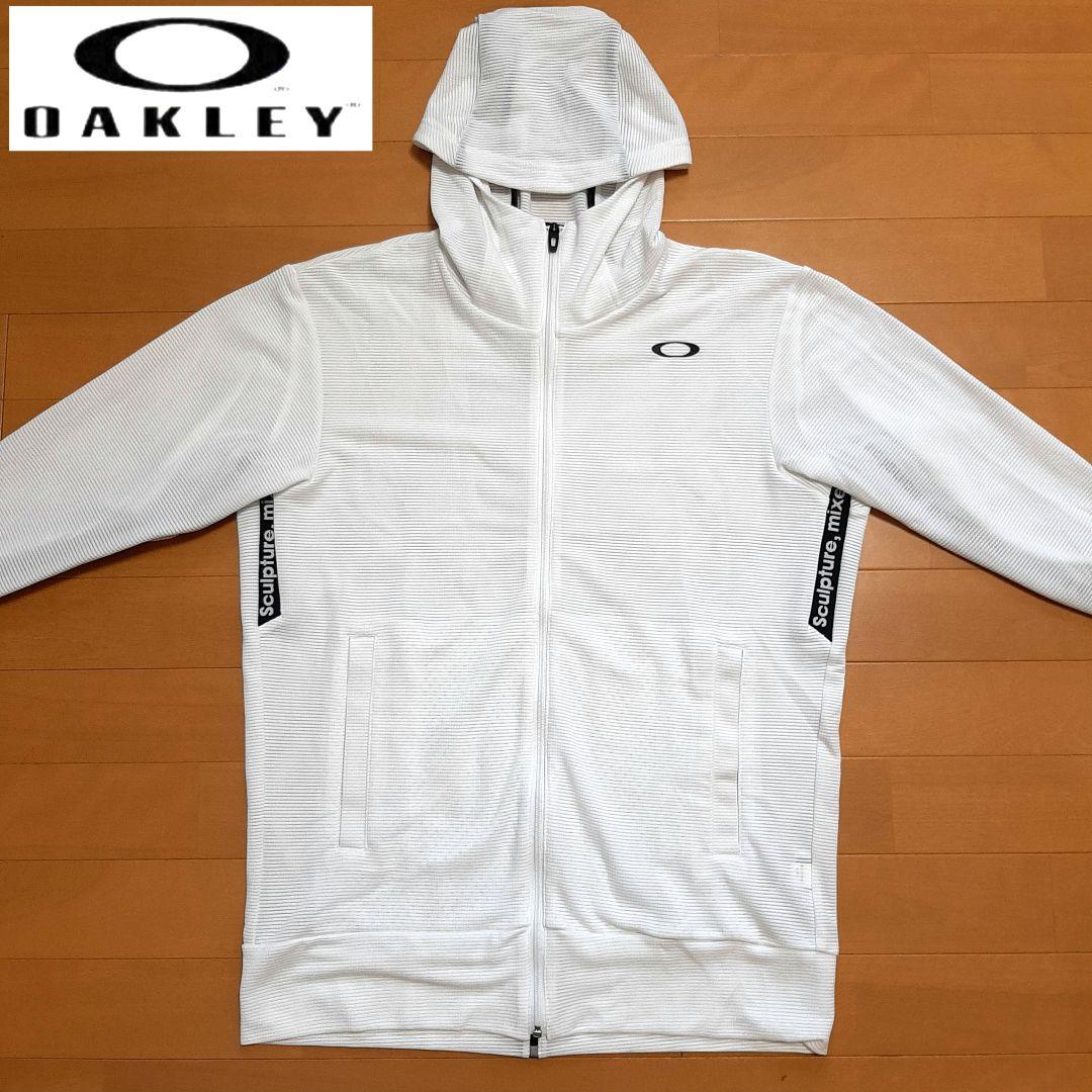 オークリー ゴルフウェア フルジップパーカー Mサイズ スカル 薄手