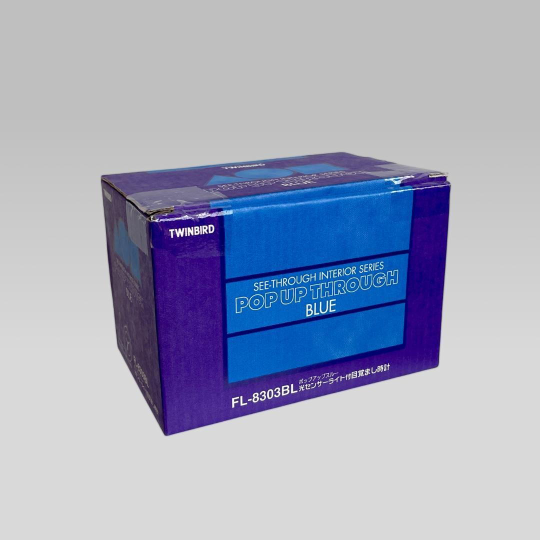 美品 90s【TWINBIRD】ポストモダン ナイトランプ デスククロック 時計