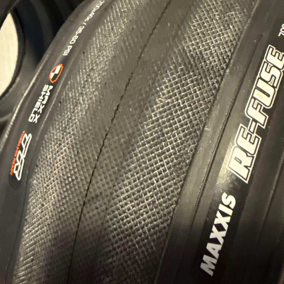 未走行 MAXXIS RE-FUSE 700×40C 前後2本セット