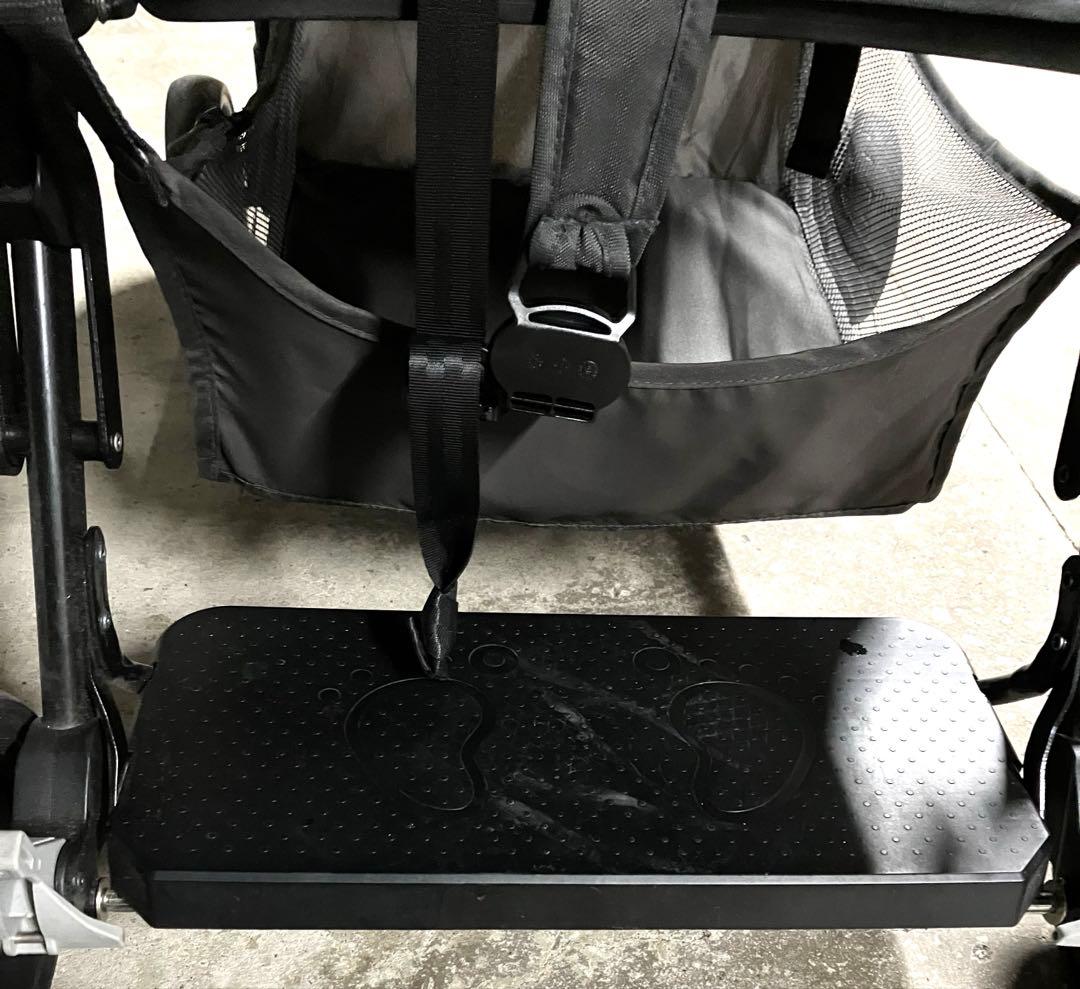 KATOJI 二人乗りベビーカー ネイビー