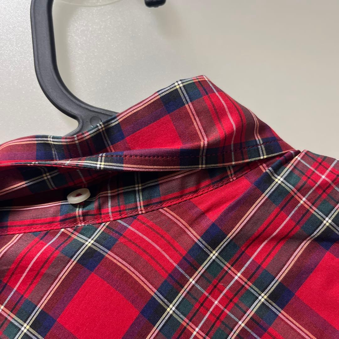 新品タグ付　フレッドペリー チェックシャツ　イギリス製