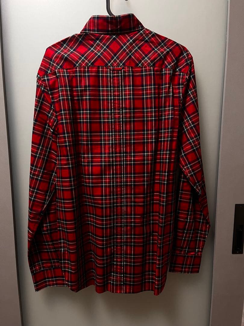 新品タグ付　フレッドペリー チェックシャツ　イギリス製