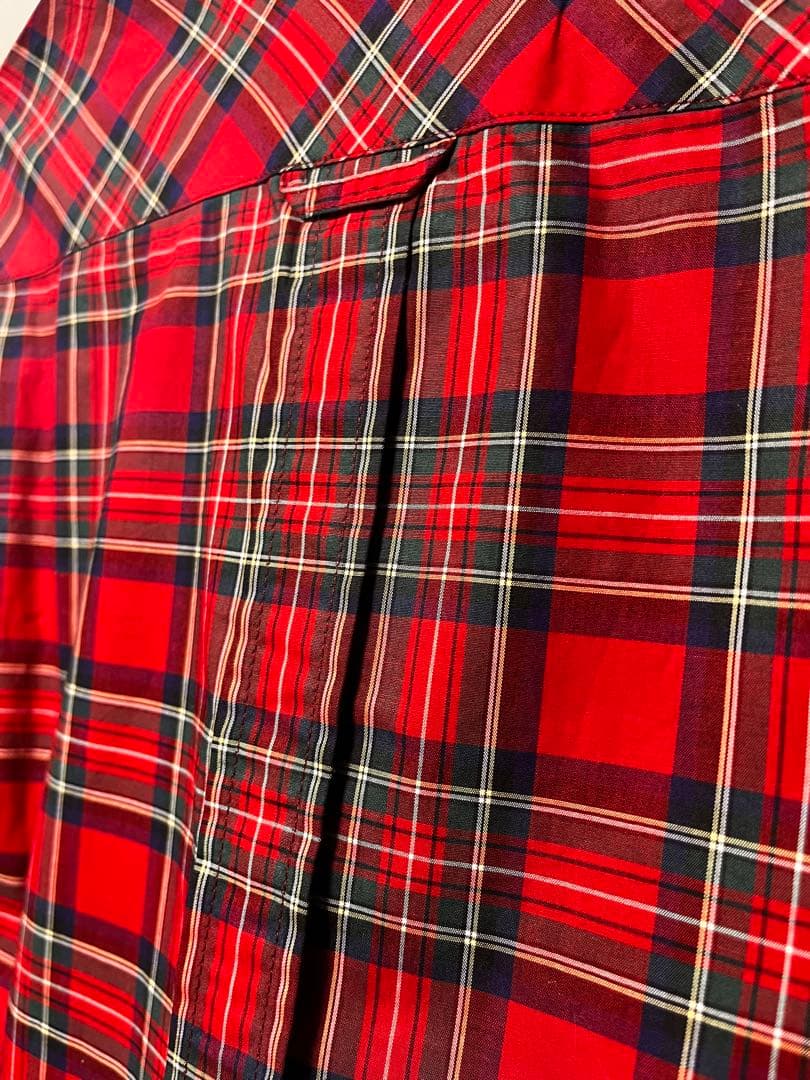 新品タグ付　フレッドペリー チェックシャツ　イギリス製