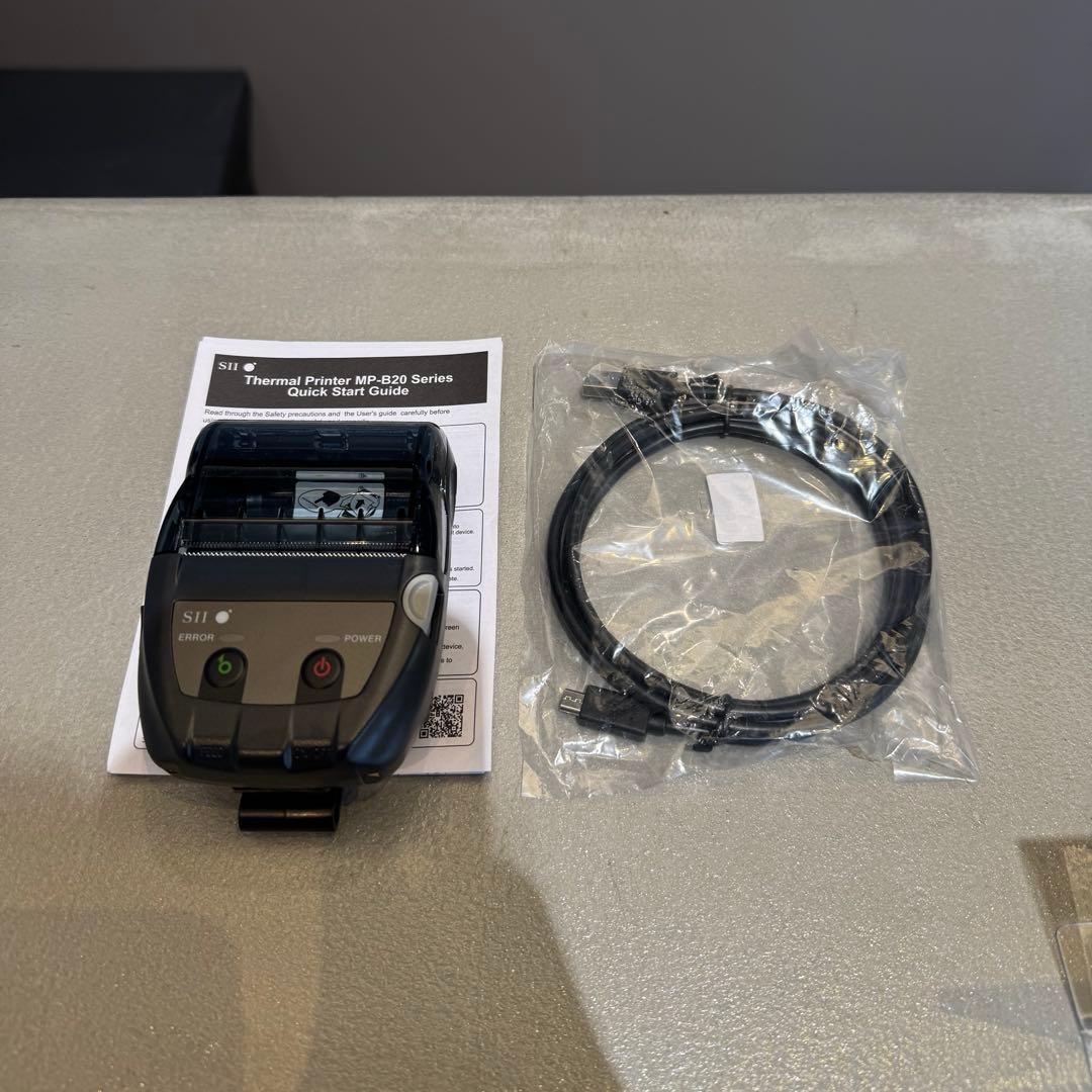 [新品未使用/定価2万円] セイコーインスツル　MP-B20レシートプリンター