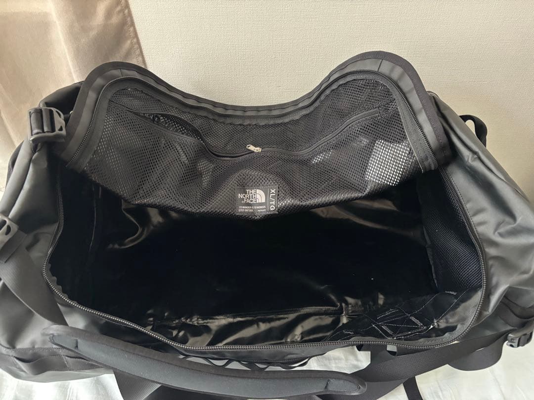 【美品・136L】ザ・ノース・フェイス BCダッフルXL ブラック　リュック