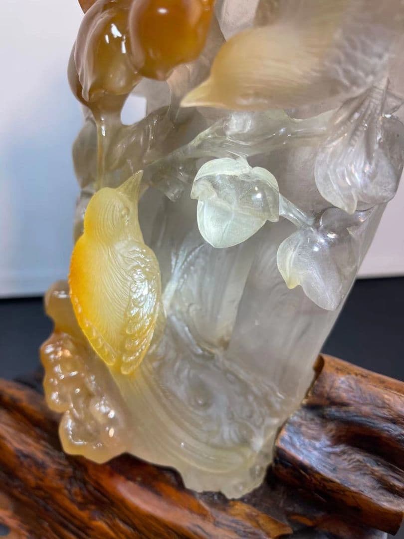 サゲニティックインクォーツ　置物