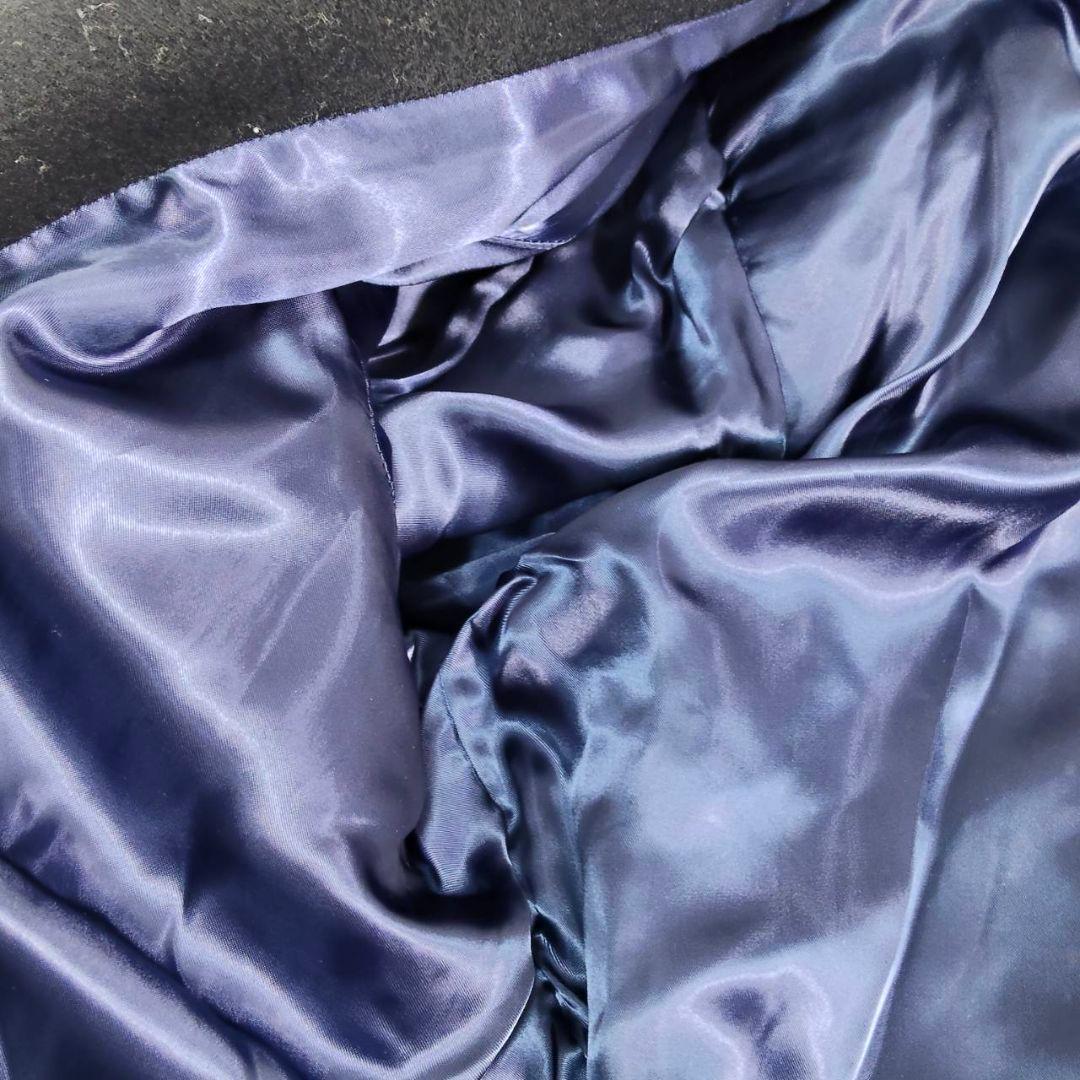 ラルフローレン マキシ丈 ダブルチェスターコート ウール ネイビー 美品