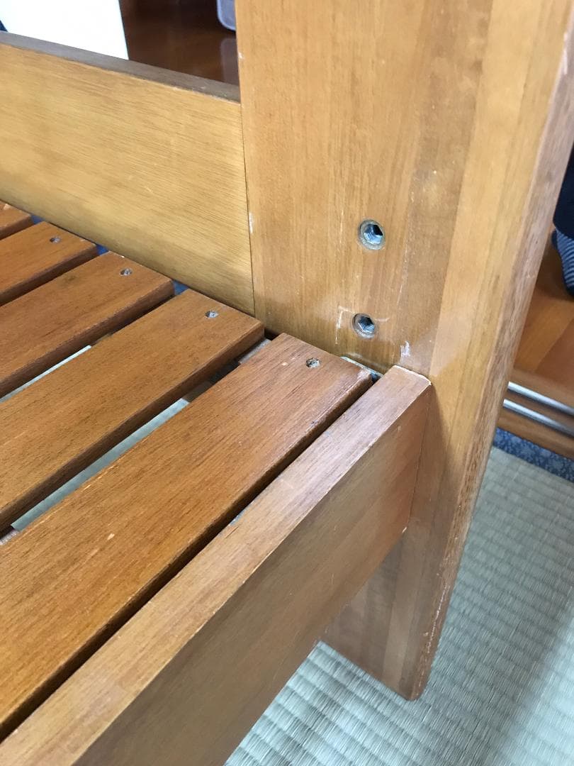 夏は涼しいすのこベット