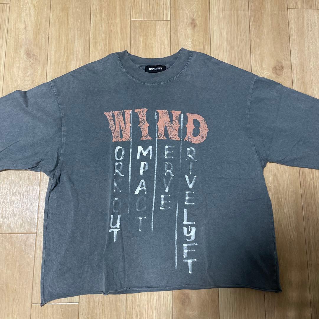 LÝFT × WIND AND SEA EXTRA BIG T-SHIRT