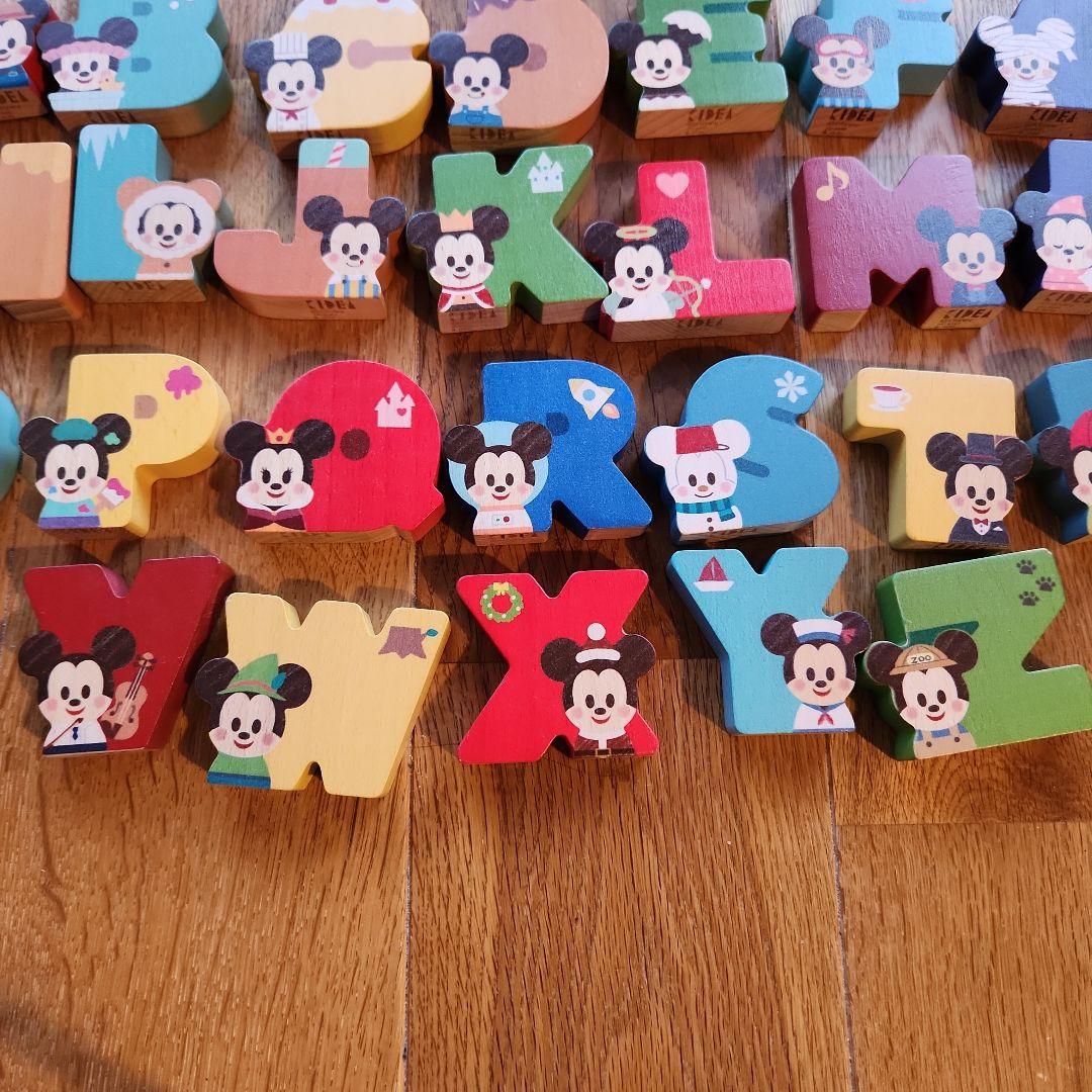 DisneyKIDEA アルファベットセット