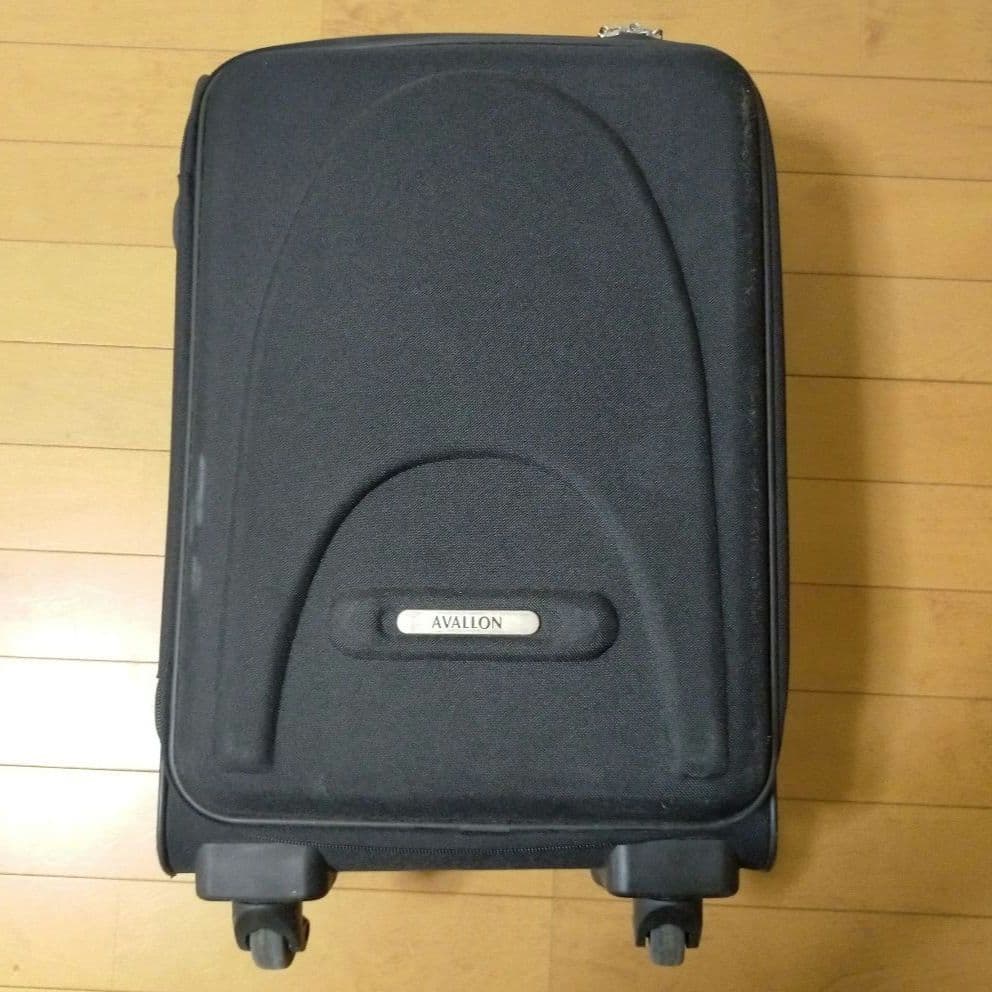 ACE. AVALLON ソフトキャリーケース ブラック 中型キャリーケース