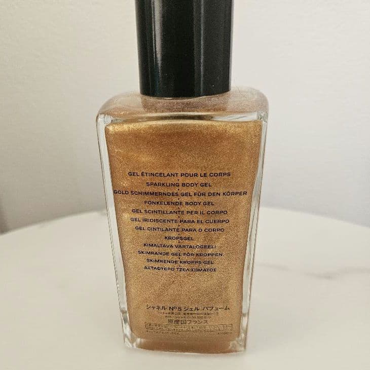 シャネル　No.5　ジェルパフューム　スパークリングボディジェル