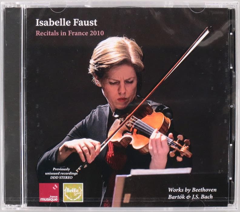 (未開封 2CD) イザベル・ファウスト 『リサイタル・イン・フランス2010』