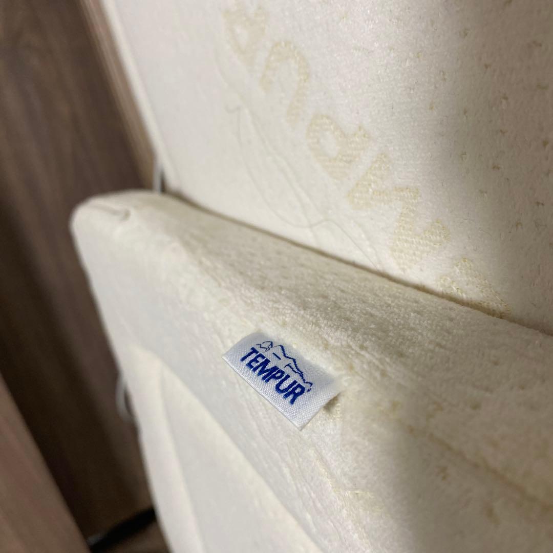 TEMPUR メモリーフォーム 敷きパッド　ダブル　低反発　厚３cm