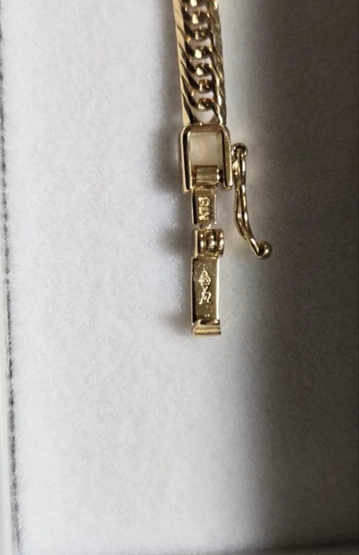 喜平８面トリプル18cm 5g K18刻印　造幣局刻印　品質保証書付　未使用