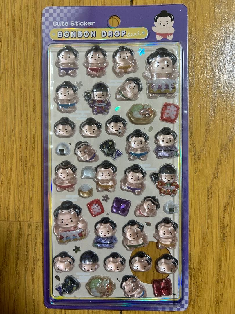 早い者勝ち！正規品 ボンボンドロップシール 新作 和柄 8種