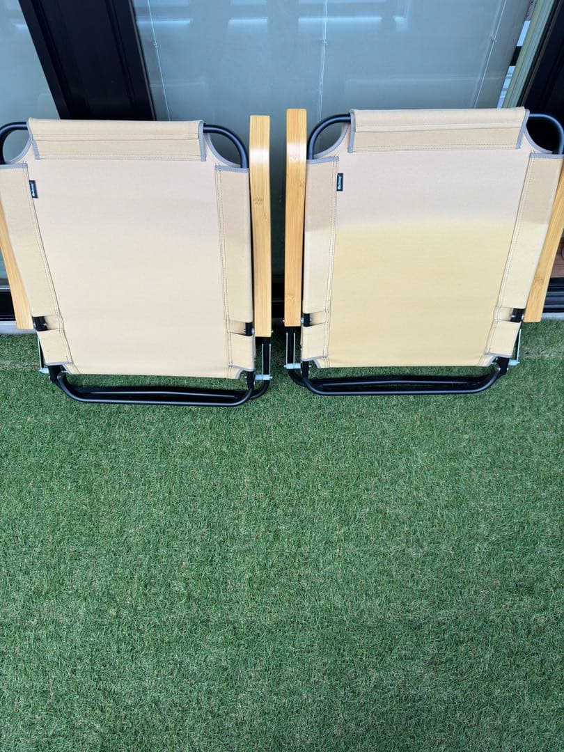 オンウェー コンフォートローチェア2脚セット 専用バッグ、シートカバー付き