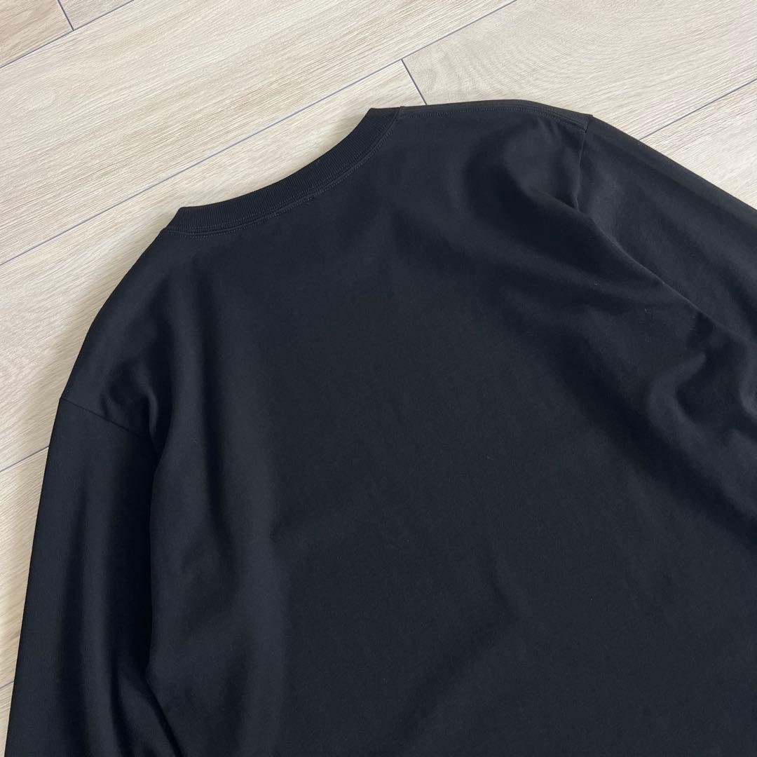 AURALEE　LUSTER PLAITING L/S TEE　ロンT