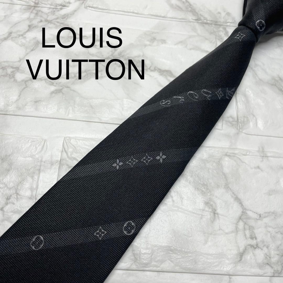 完売モデル　ルイヴィトン　LOUIS VUITTON ネクタイ　モノグラム
