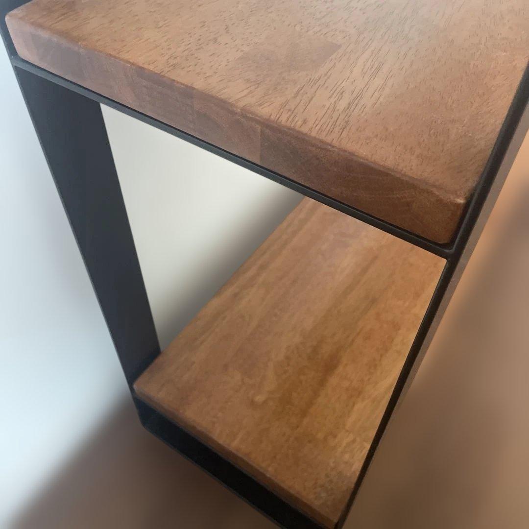 THE SHELF ラバーウッド ブラウン カナデモノ kanademono