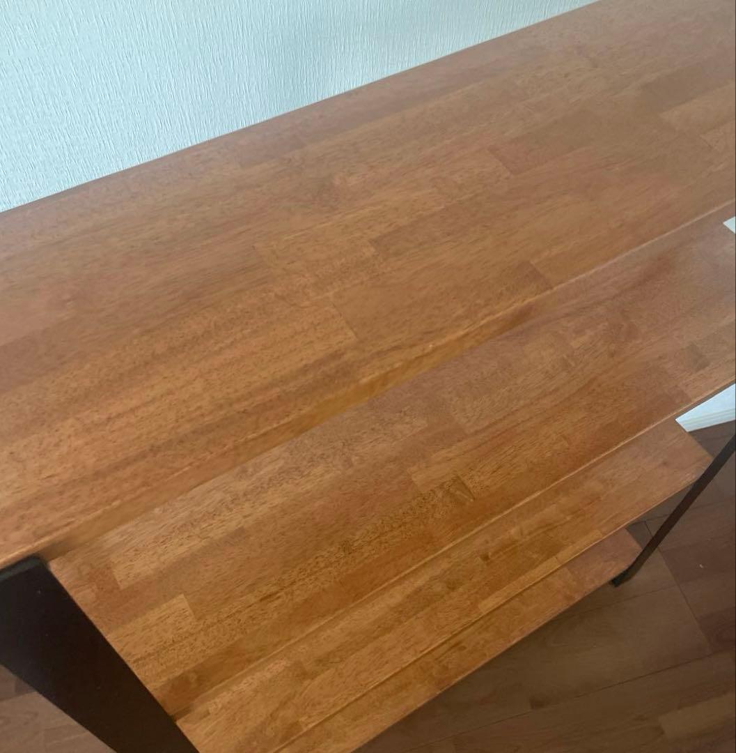 THE SHELF ラバーウッド ブラウン カナデモノ kanademono