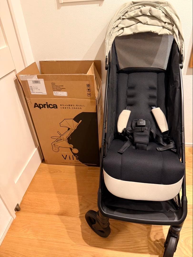 【新品未使用】Aprica Viit ベビーカー ベージュ アップリカ　ヴィット