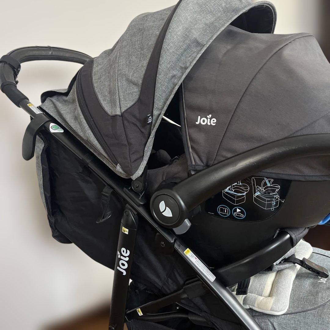 美品　　お得SET ジョイー joie トラベルシステム　チャイルドシートセット
