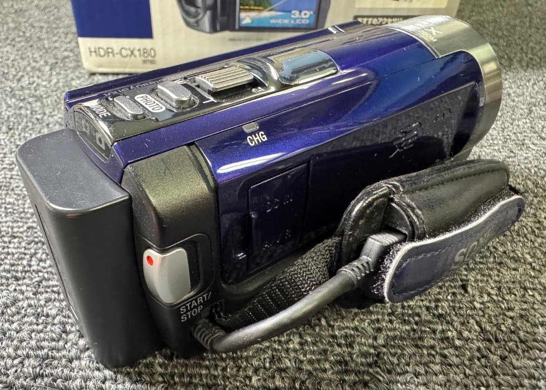 SONY　ハンディーカム　HDR-CX180（ブルー）デジタルビデオカメラ