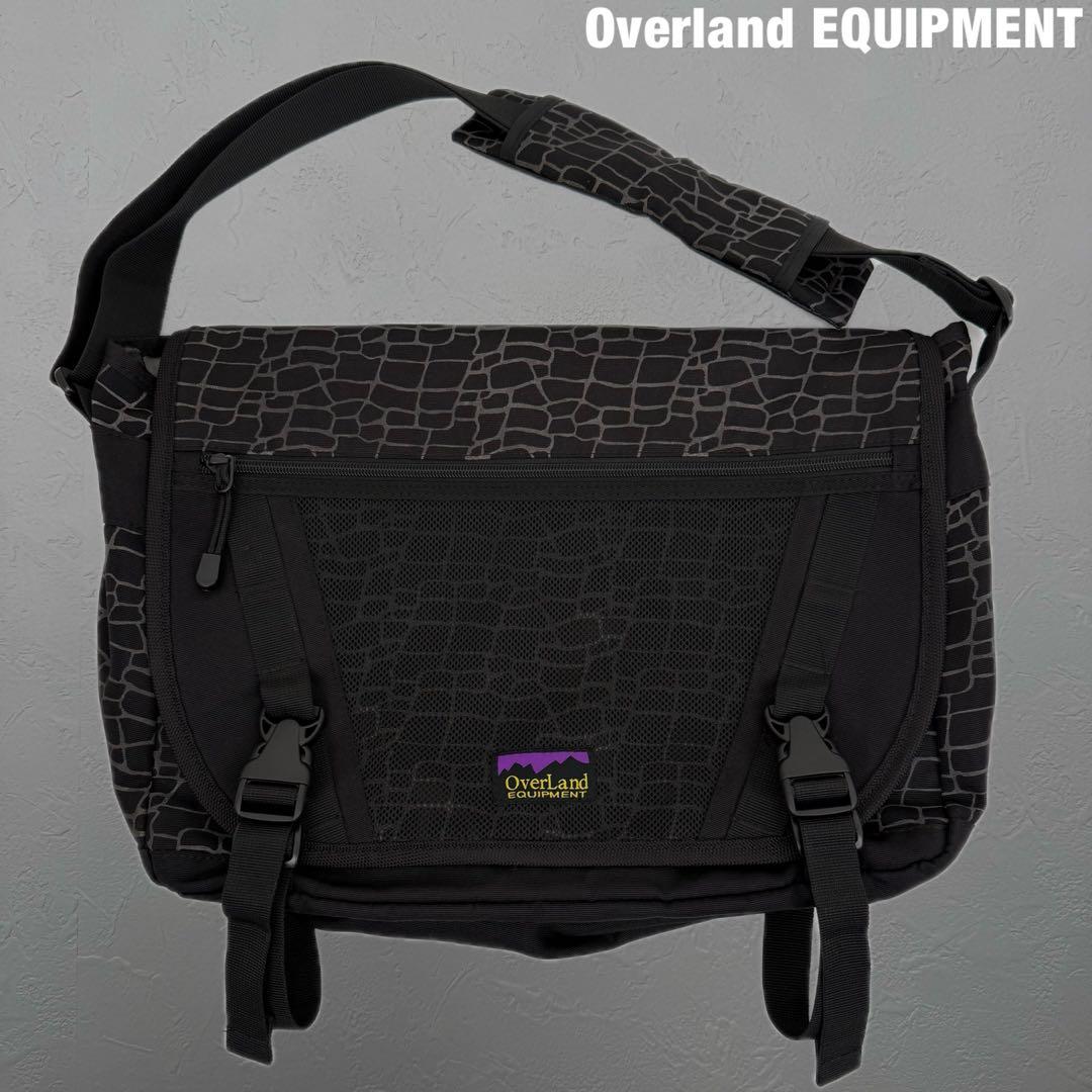 Overland EQUIPMENT 別注 スパイダー メッセンジャーバッグ
