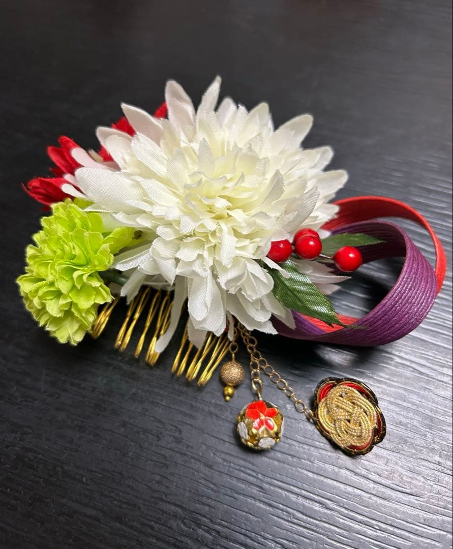 キャサリンコテージ　 袴セット160 ＋ 肌襦袢M 小学生　卒業式　髪飾り付き