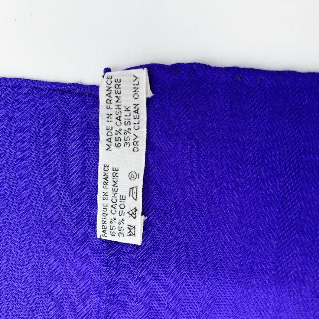 ★*★様 【極美品・希少】エルメス カレジェアン 大判スカーフ 140 カシミヤ