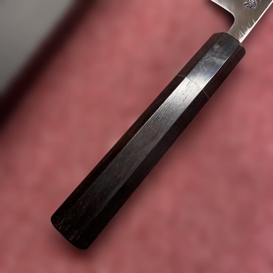 銀三　本焼き　切付型ペティ包丁　150㎜ 5寸