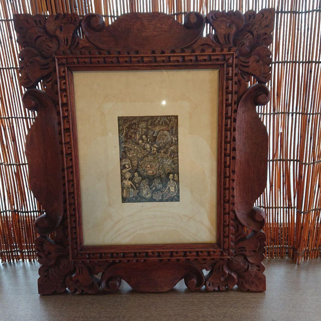 BALI バリ 絵画 アート アジアン雑貨