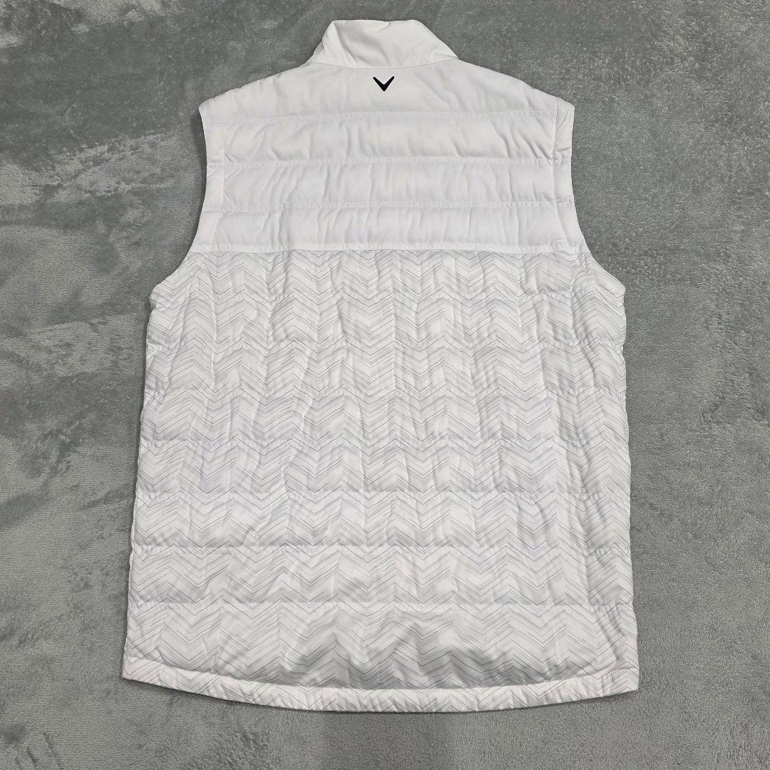 Callaway　キャロウェイ　ダウンベスト　L　ホワイト　GOLF　ゴルフ