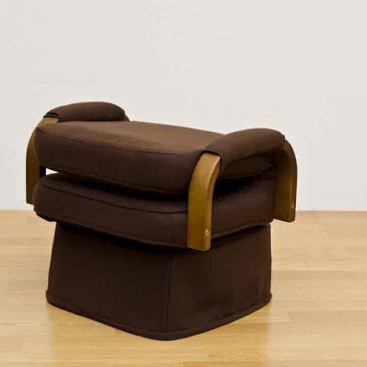 回転式肘付き　リビング座椅子